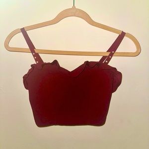 Crop top Redwine. 🍷